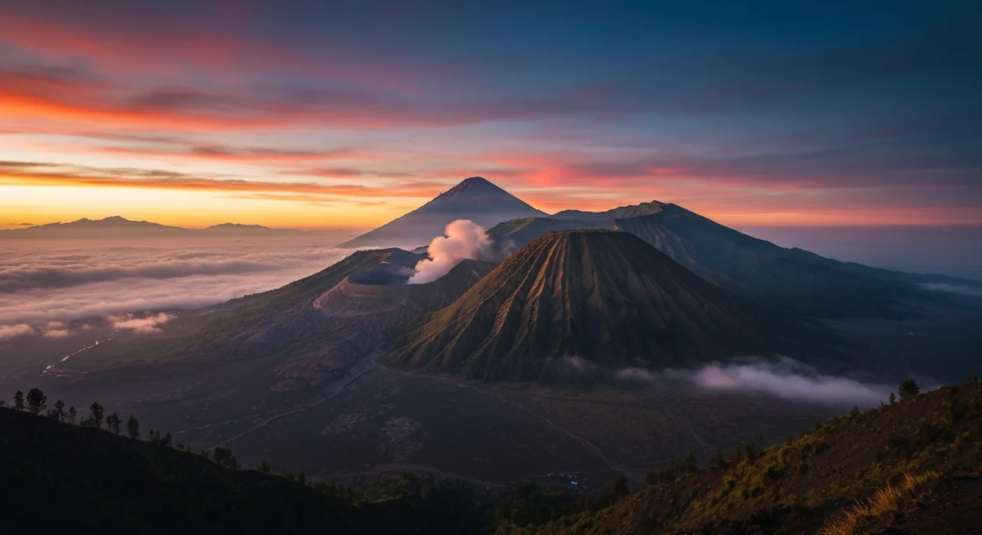 巴杜火山日出